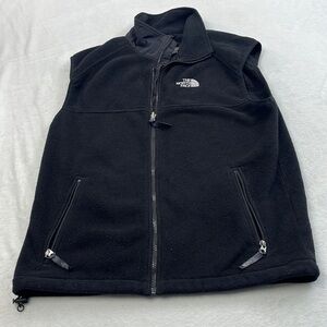 The North Face Men's M Black Fleece Full Zip Vest